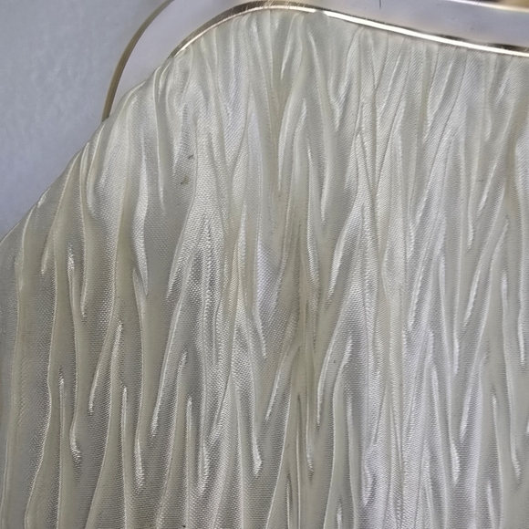 Goldco Vintage Pearl White Evening Bag 1970's Seashell Closure - Picture 8 of 15